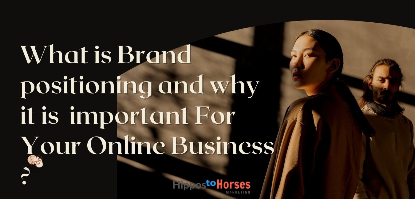 What is Brand positioning statement and why out is important for your Online business