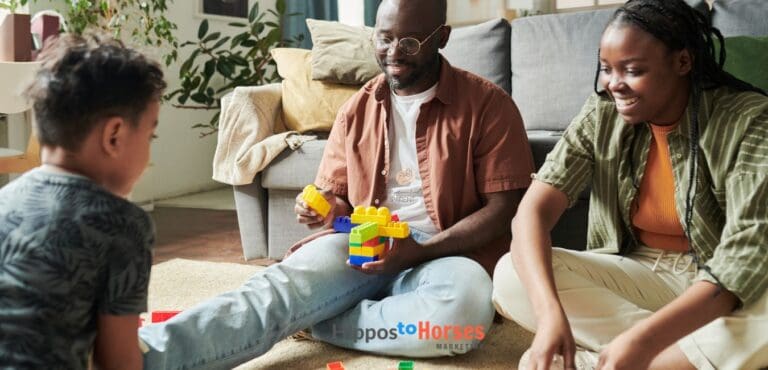 Hippos to Horses Marketing - Parents who Biz framework